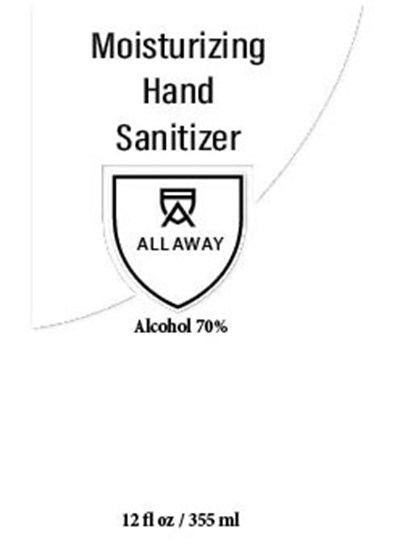 Front Panel - frontpanel FDA 4.5x7 Hand Sanitizer great white bottling co